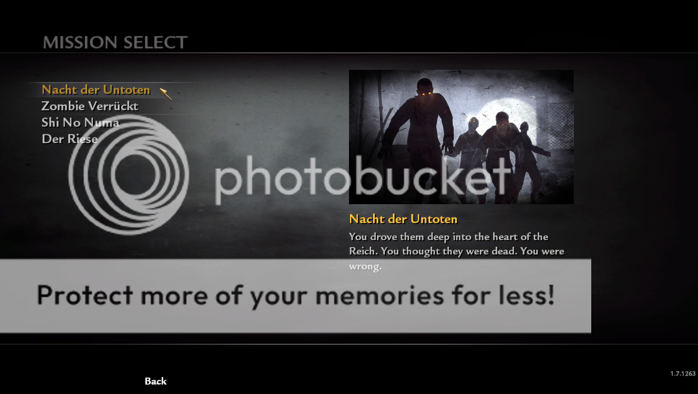 Loading Screens Nacht Der Untoten Call of Duty Zombies